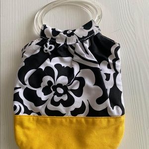 Gymboree black and yellow purse